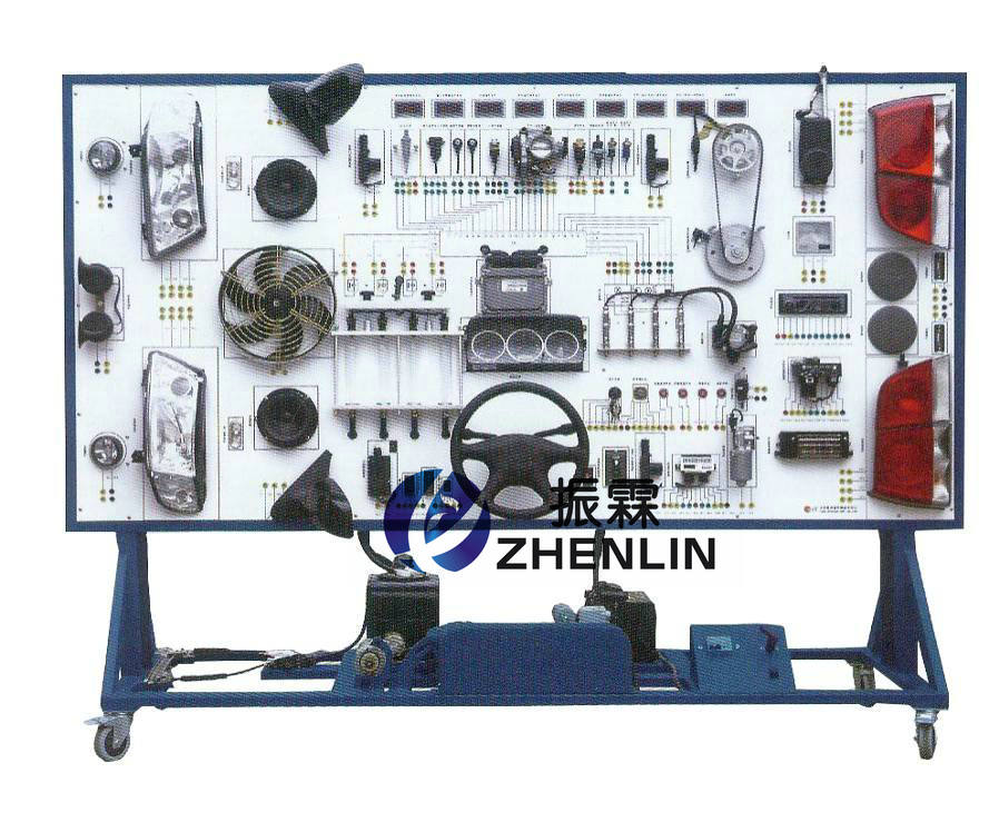 桑塔納2000全車電路電器實訓臺,全車電路電器實訓設(shè)備--上海振霖公司