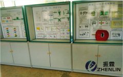 焊工,鉚工工藝學示教陳列柜,焊工、鉚工工藝學專用陳列柜--上海振霖公司