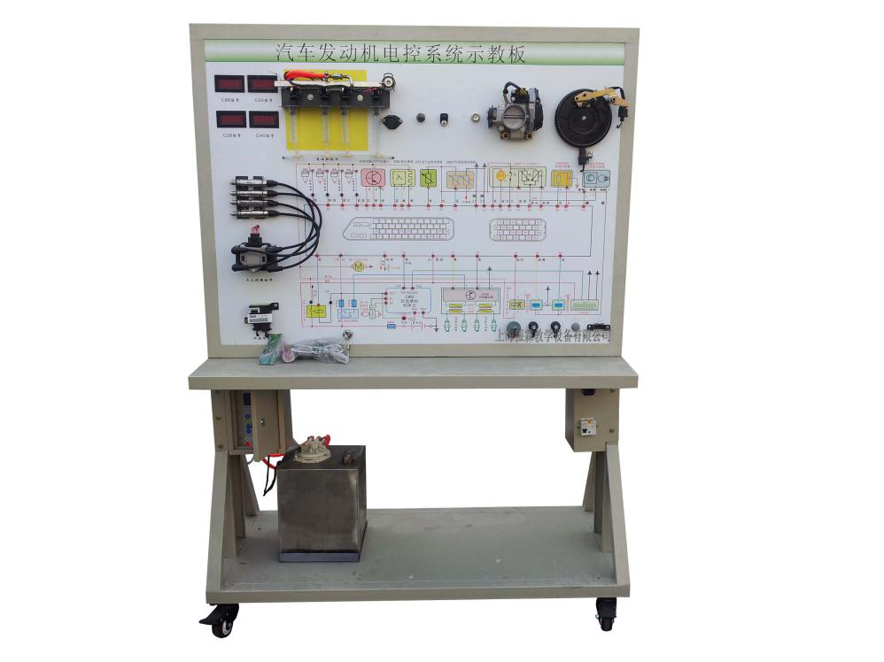 汽車發(fā)動機(jī)教學(xué)設(shè)備,發(fā)動機(jī)電控系統(tǒng)自我診斷多媒體實(shí)訓(xùn)系統(tǒng),發(fā)動機(jī)電控系統(tǒng)示教板