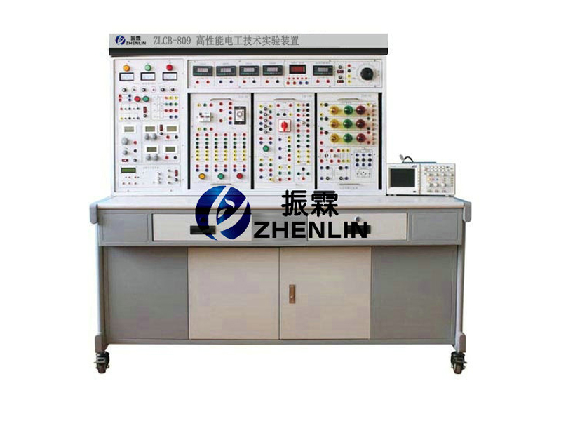 這一款是上海振霖教學(xué)設(shè)備公司生產(chǎn)的ZLCB-809型電工電子實驗臺。
